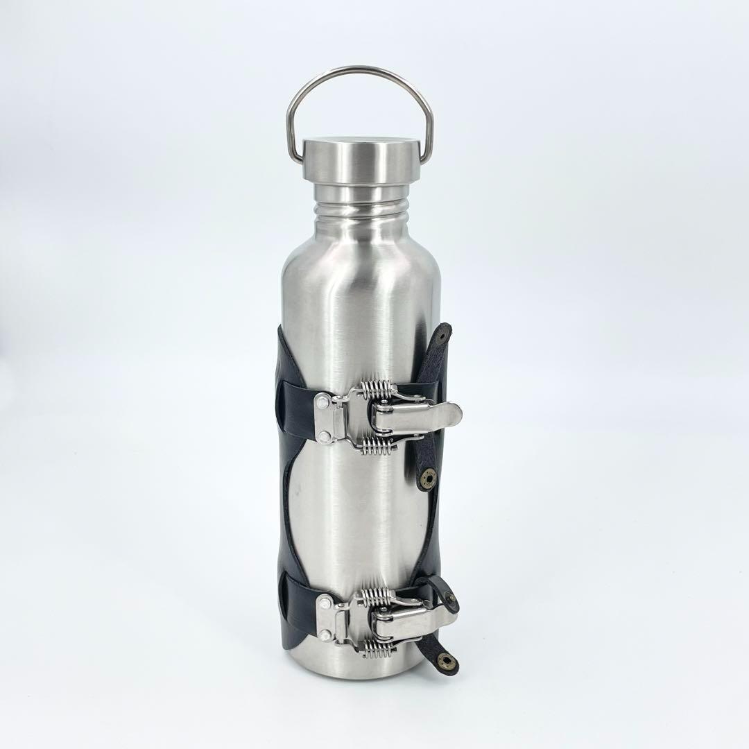 ブラック☆エマージェンシータンク☆燃料 1L 携行缶 フューエルボトル バイク