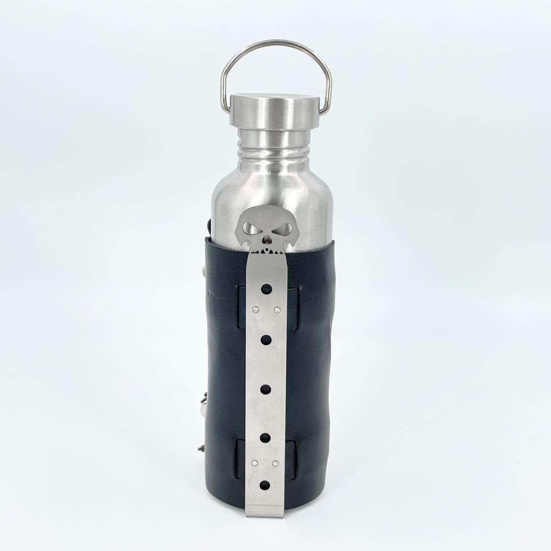 ブラック☆エマージェンシータンク☆燃料 1L 携行缶 フューエルボトル バイク