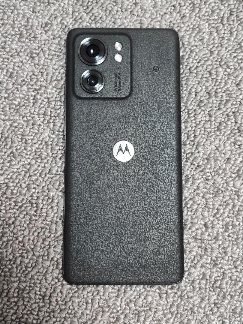 Motorola Edge 40 ブラック【日本版】【画面端に割れあり