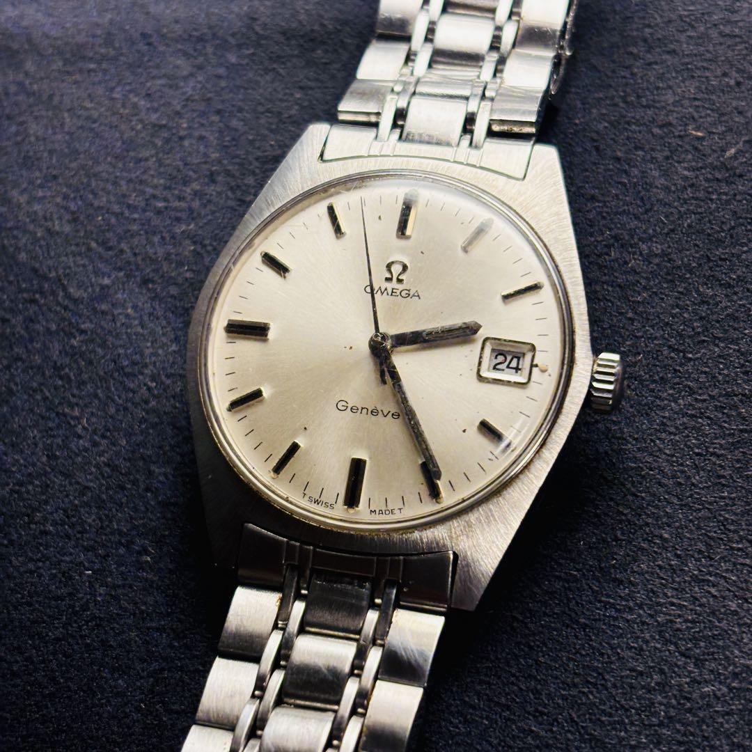 オメガ　OMEGA Geneve ヴィンテージ　ジャンク品 オメガ OMEGA Geneve ジュネーブ 手巻き時計 ヴィンテージ