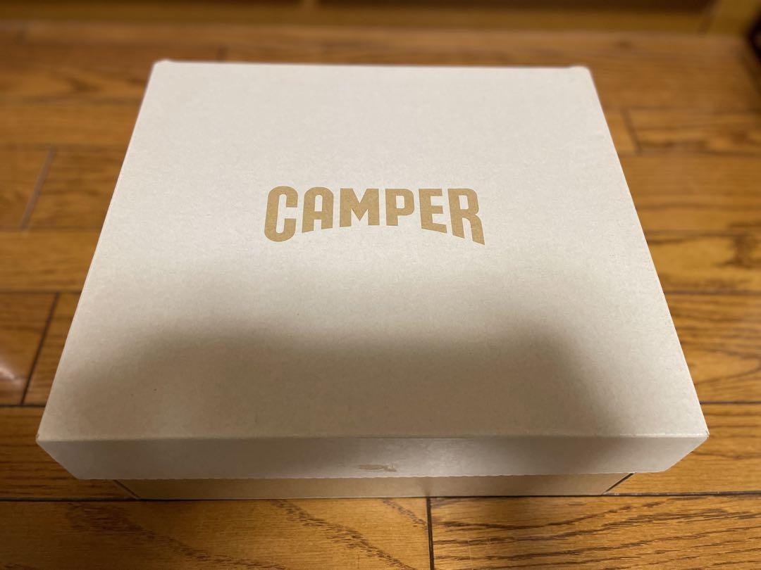 Camper メッシュレザーショートブーツ