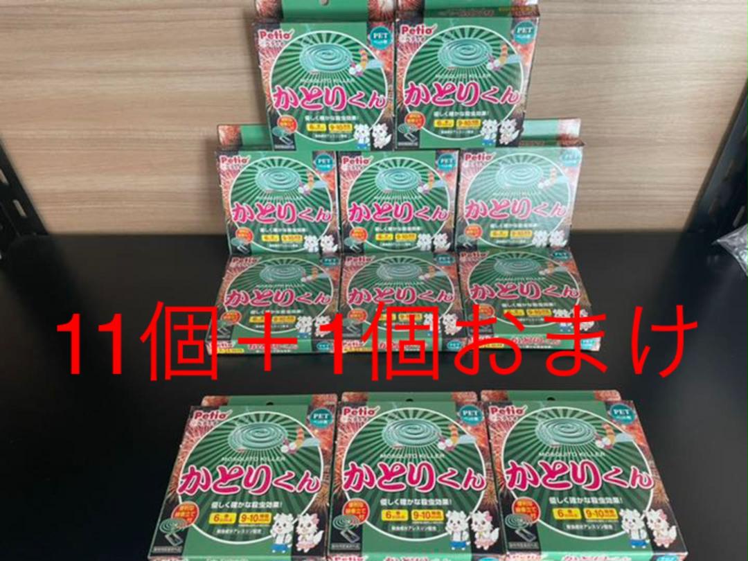 ペティオ かとりくん 蚊取り線香ペット用 6巻 11個 9 10時間 Com1accord