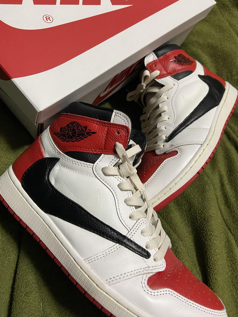 ■NIKE AJ1 エアージョーダン1 ヘリテージ トラヴィス カスタム品■ 画像1