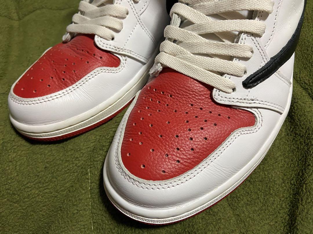 ■NIKE AJ1 エアージョーダン1 ヘリテージ トラヴィス カスタム品■ 画像2