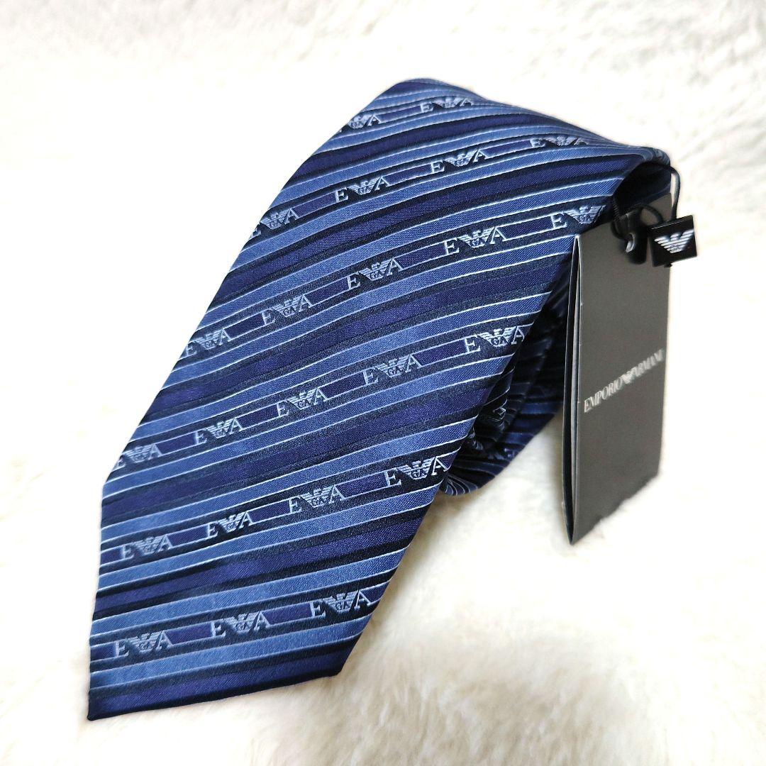 未使用 タグ付 EMPORIO ARMANI アルマーニ ネクタイ イタリア製