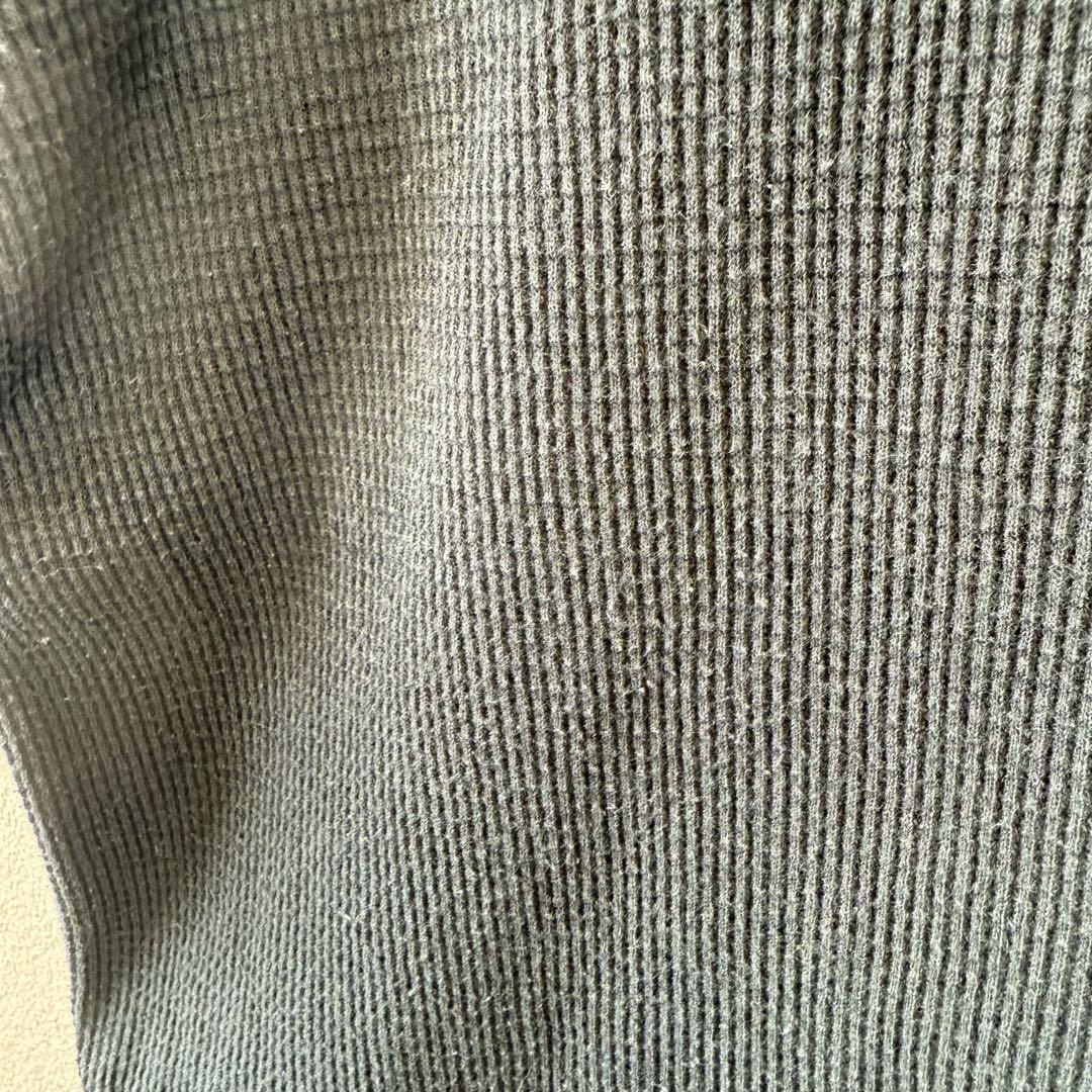 90's OLD STUSSY ステューシー サーマル ロンt ブラック
