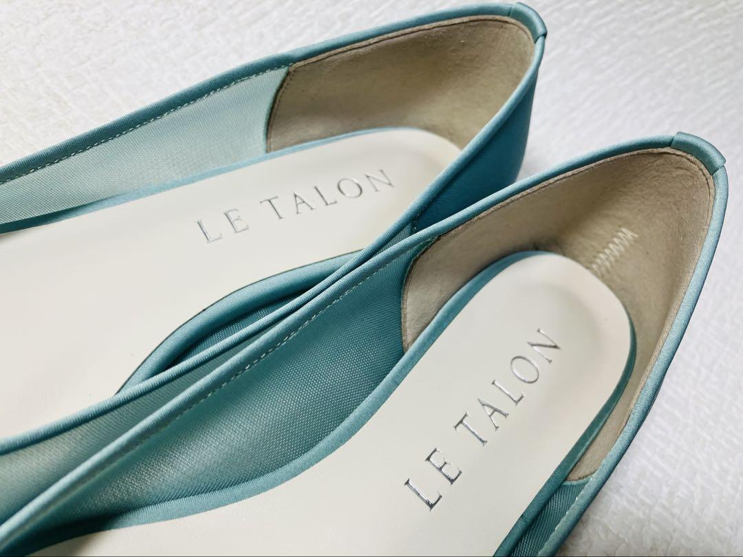 MH15◆新品◆Le Talon クリアオーナメントフラット 22.5 日本製