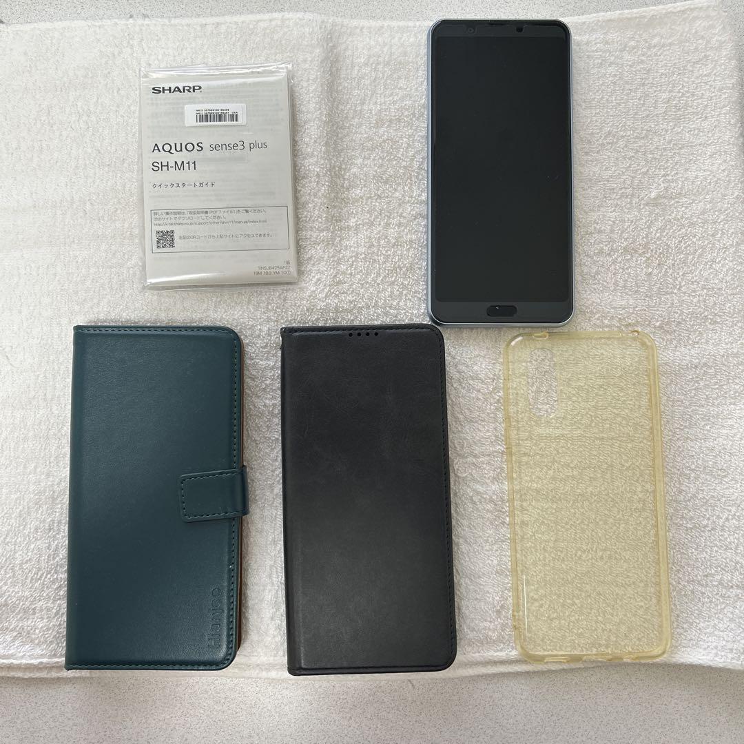 AQUOS Sense3 Plus SH-M11 1ムーンブルー SIMフリー版