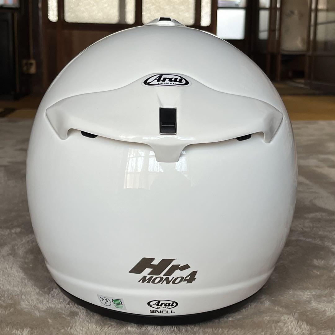 N*2様 Arai アライ ヘルメット HR-MONO4 ホワイト 59cm-6