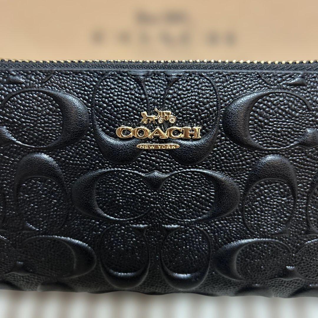 コーチ COACH ブラック 長財布