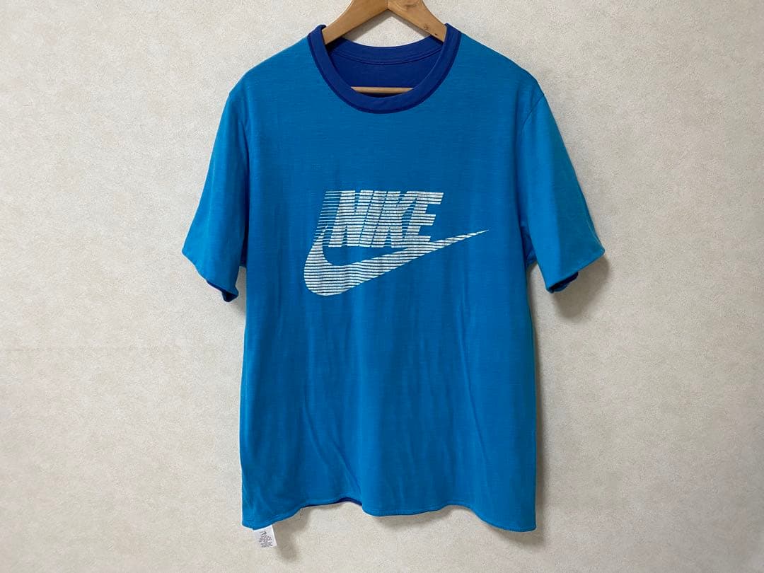 80’s ビンテージ NIKE ダブルフェイス Tシャツ XL⭐︎カマボコ 紺タグ 80’s ビンテージ NIKE ダブルフェイス Tシャツ XL⭐︎カマボコ 紺タグ