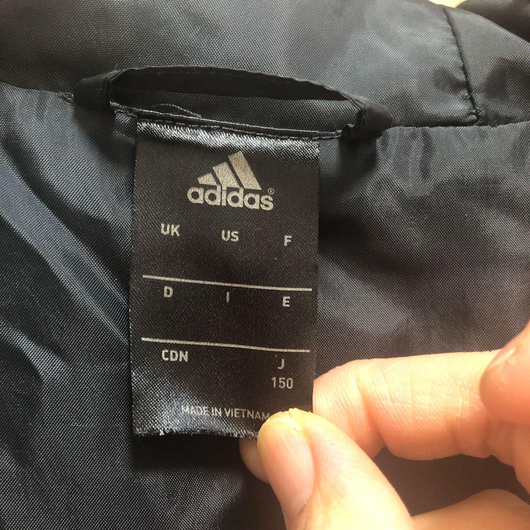 アディダス adidas ベンチコート150cm iDUOP-m17160532474 アディダス しくお