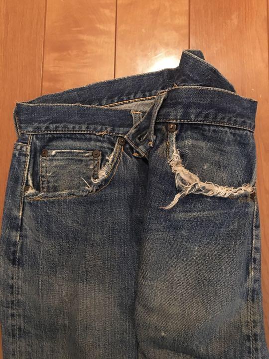 超歓迎格安 リーバイス 皮パッチ ウエスト37inch相当 ZsSVC-m17160675604 501xx 50s 超激得大人気