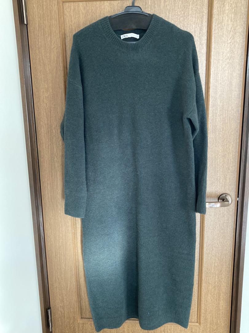 ZARAロングワンピースサイズM 美品♪♪ストレートワンピース