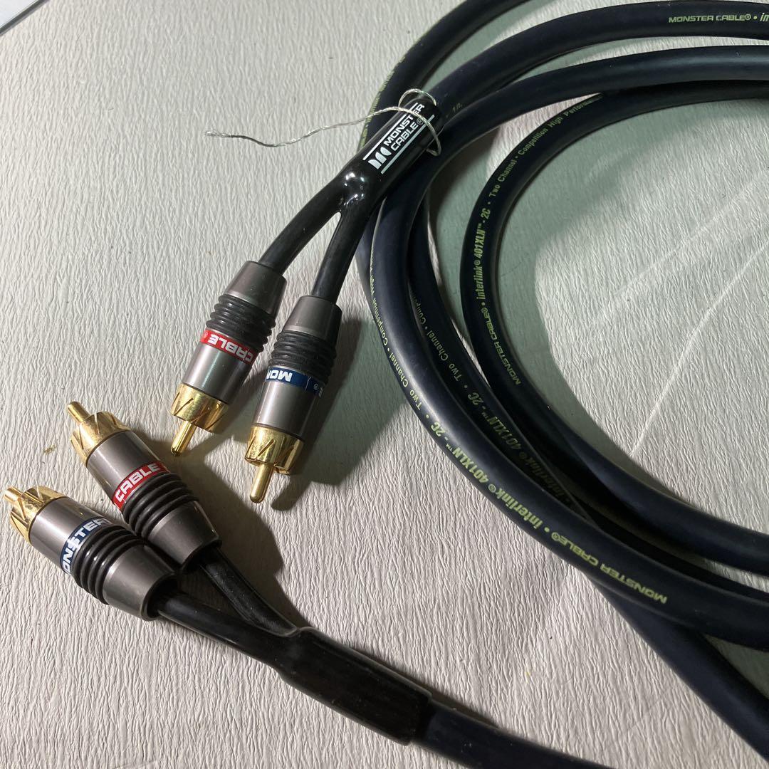 MONSTER CABLE interlink 401 3メートル×2本