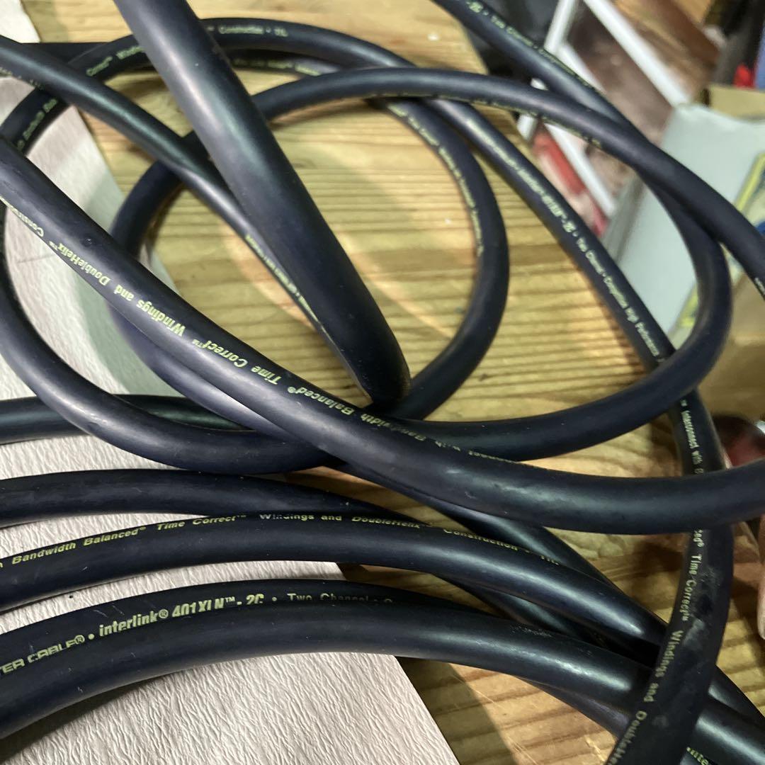 MONSTER CABLE interlink 401 3メートル×2本
