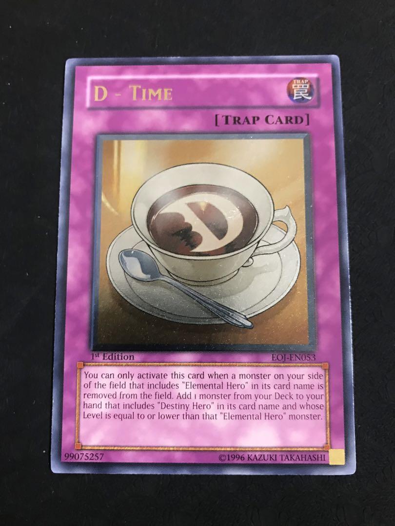 遊戯王 Dタイム レリーフ 1st 極美品
