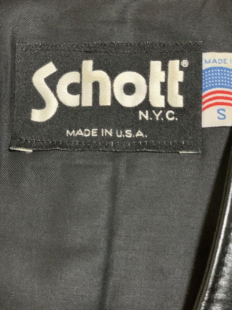 Schott Lot.404V 本革レザーベスト ライダース ベスト USA製