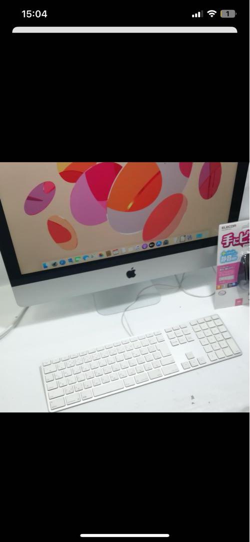 Apple iMac シルバー 大型ディスプレイ - メルカリ