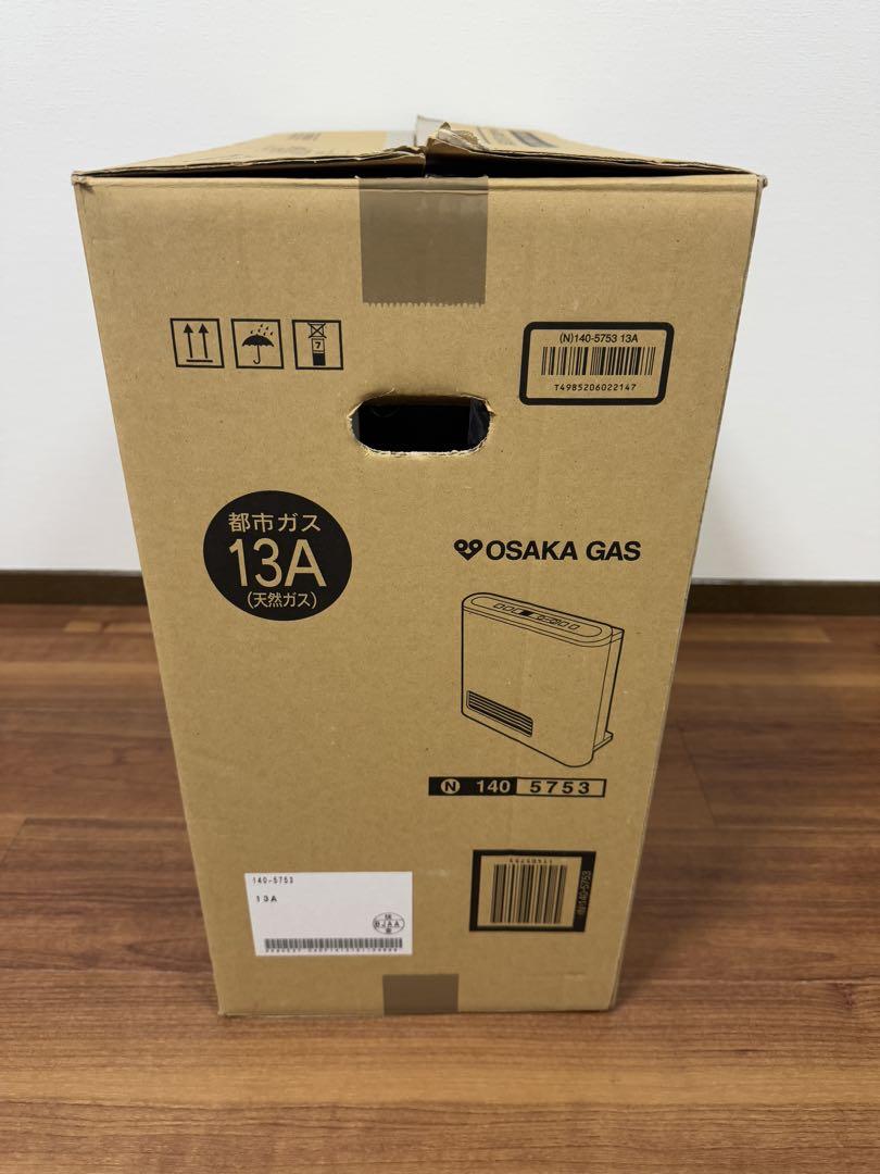 全商品オープニング価格！ 大阪ガスファンヒーター 140-5753 11〜15畳 都市ガス用 ファンヒーター