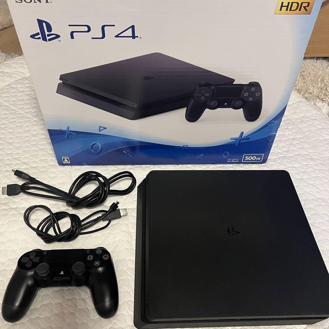 【美品】SONY PS4 本体 500GB コントローラー付き