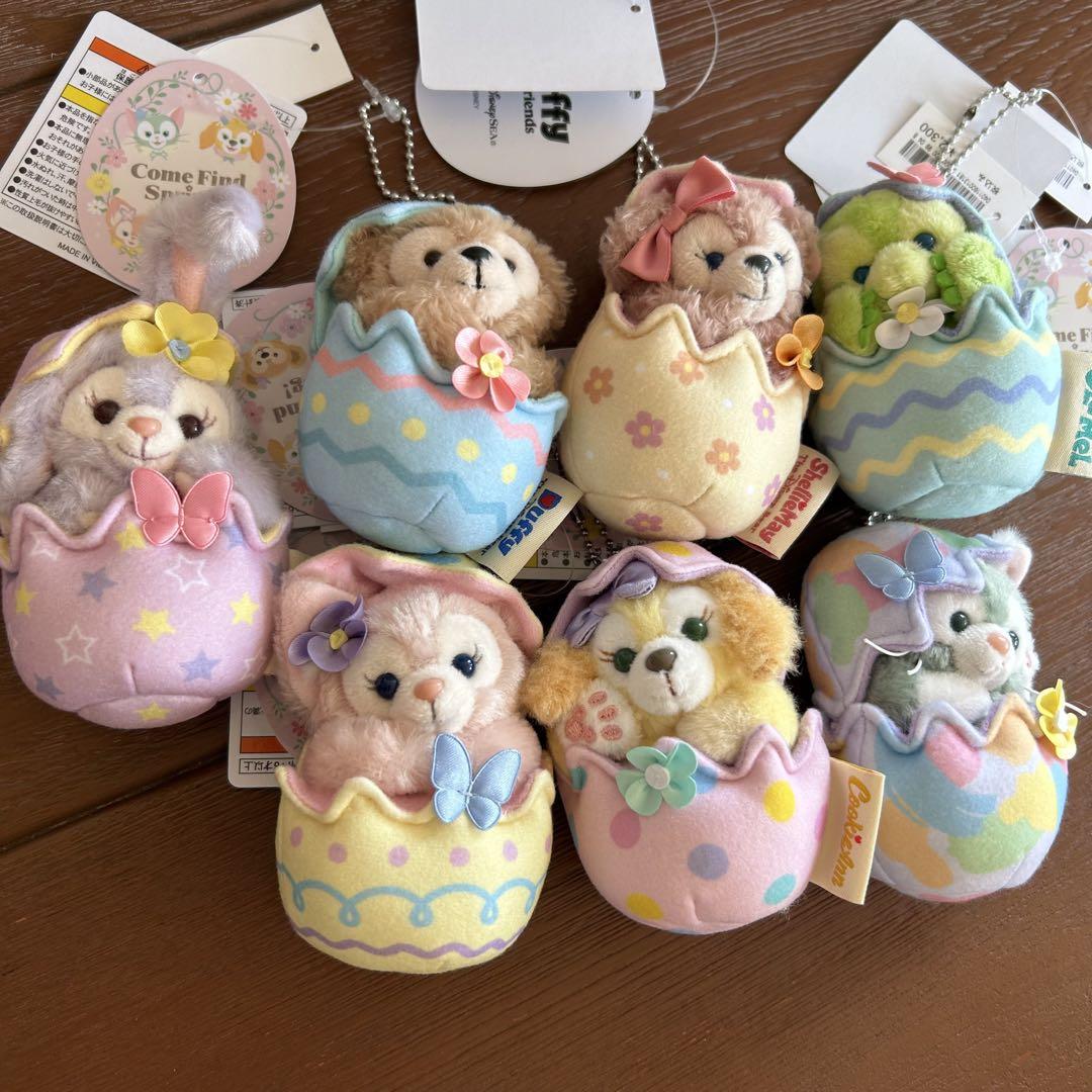 ぬいぐるみチャームセット③ カムファインドスプリング ダッフィー