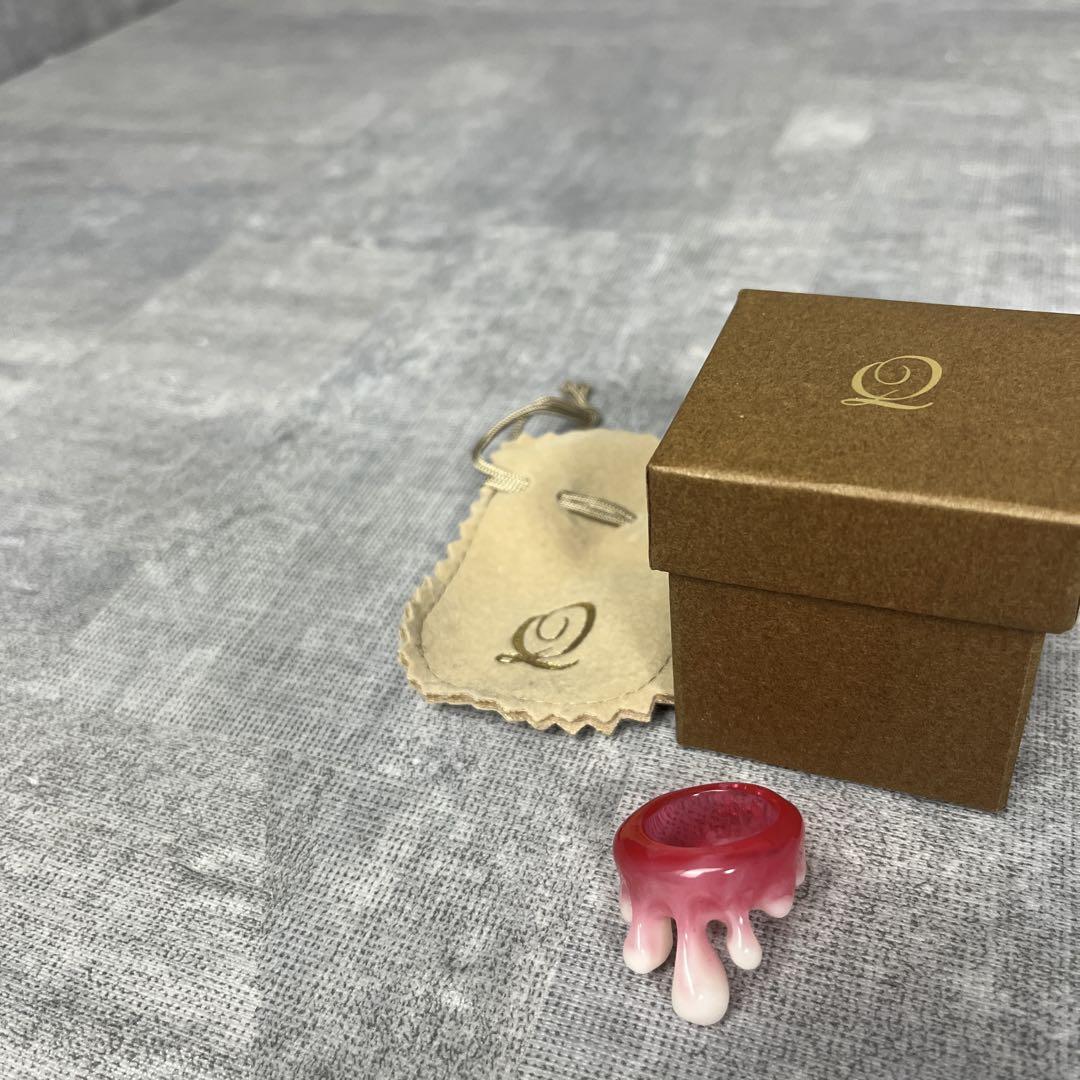 半額ストア ストロベリー メルトリング キューポット Q-pot ミルク 12号 Mサイズ アクセサリー