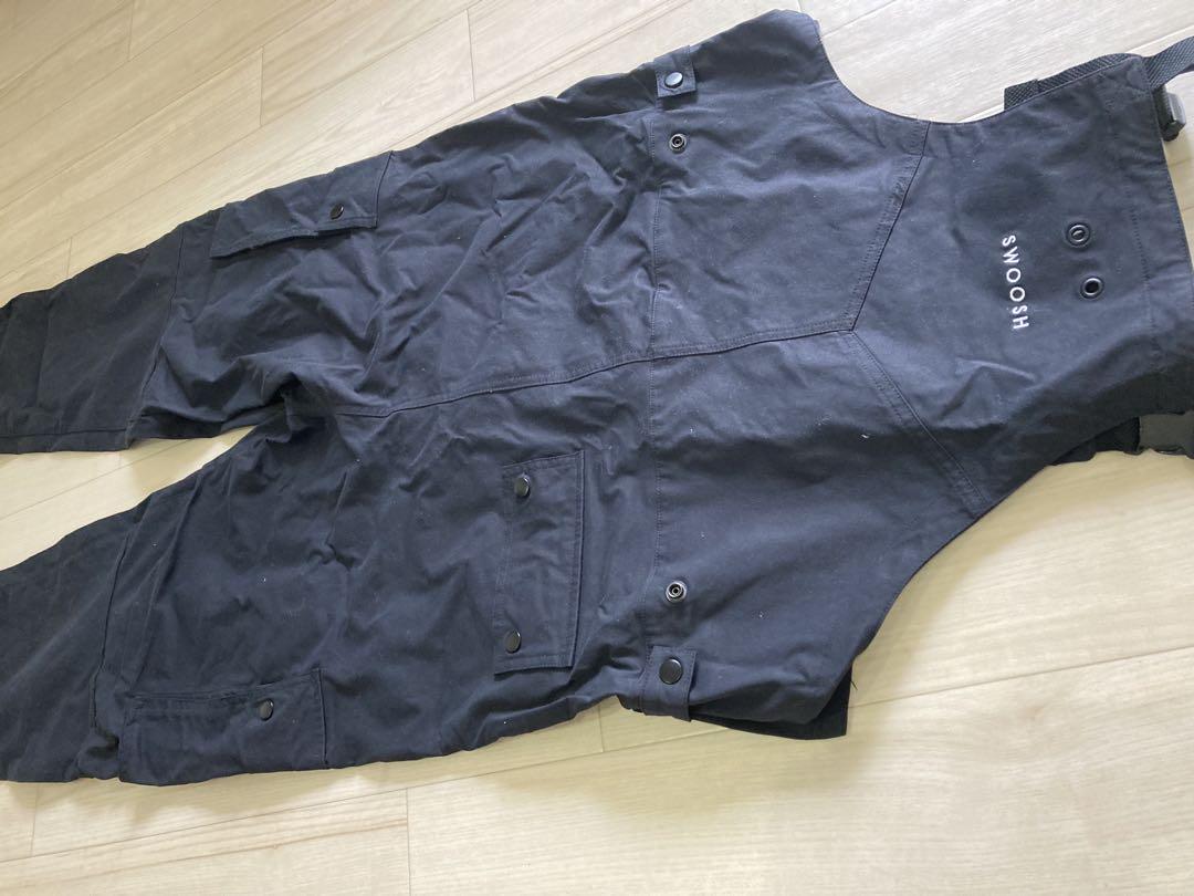 Nike ダブルスウッシュ オーバーオール XL 黒