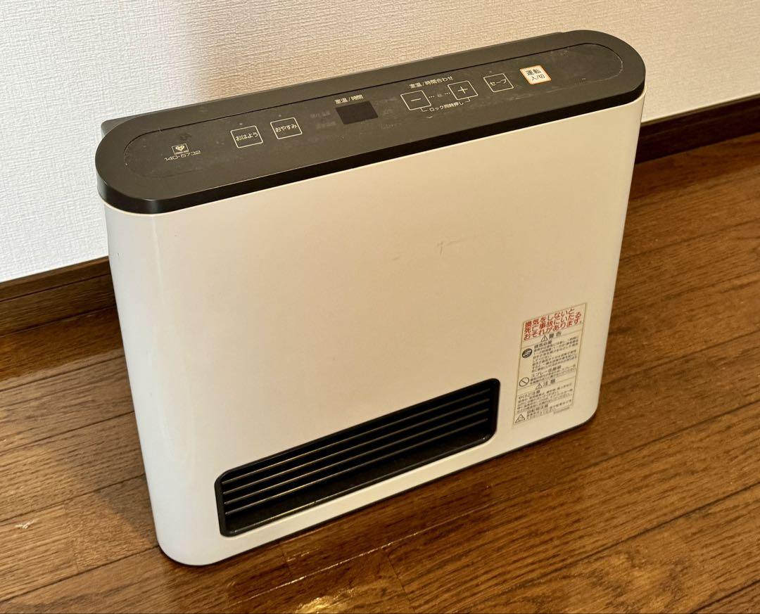 大阪ガス ガスファンヒーター N140 5732 GFH-2401S ノーリツ GFH-2401S [都市ガス プレーンホワイト] オークション