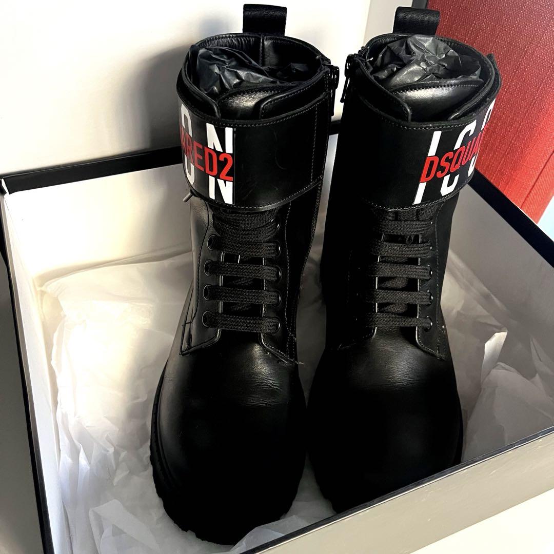 ディースクエアード DSQUARED コンバットブーツ 36 美品