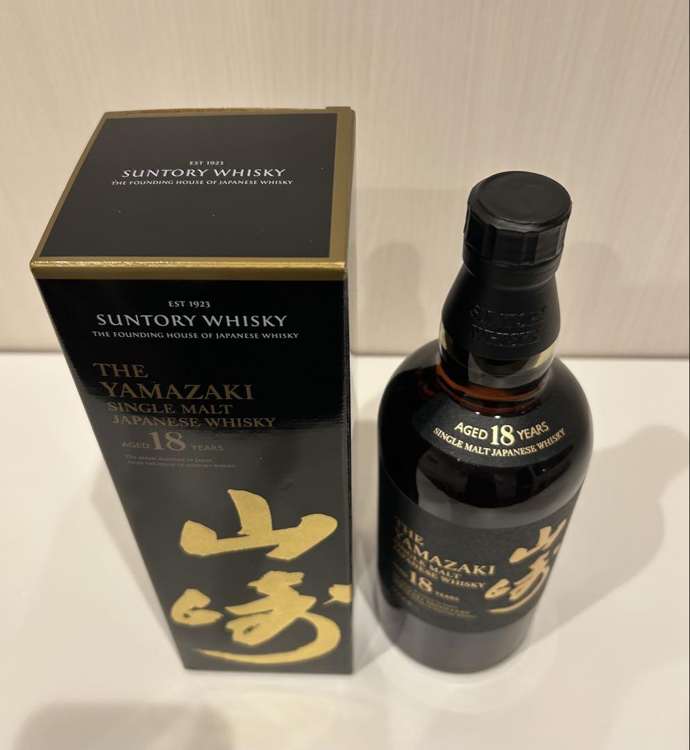 サントリー 山崎 18年 シングルモルトウイスキー 700ml
