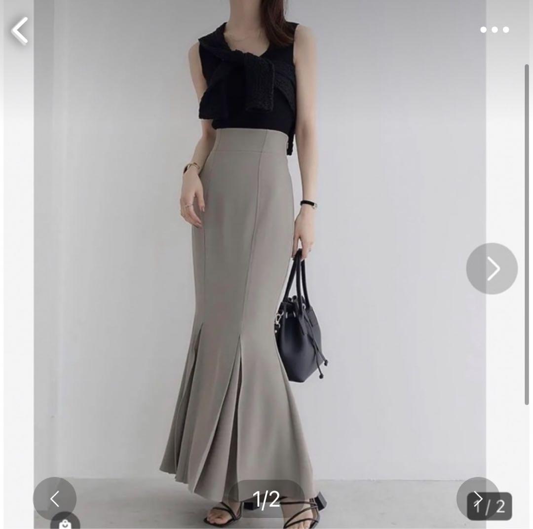 11日まで値下original high waist mermaid skirt