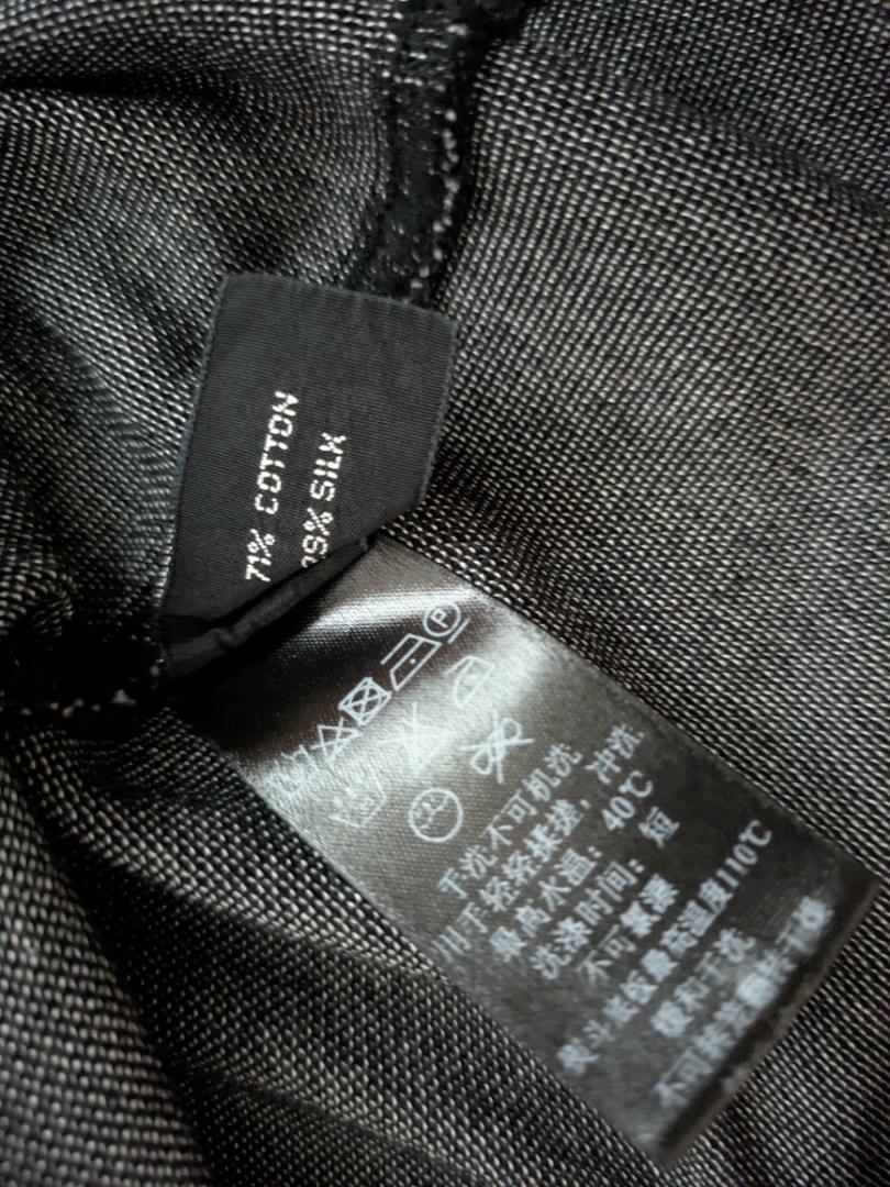 TOM FORD 黒グレーツートーン ポロシャツ 44