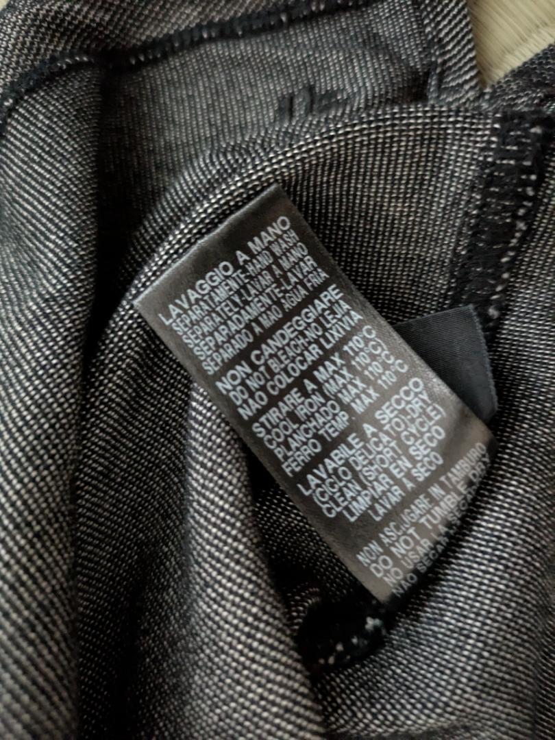 TOM FORD 黒グレーツートーン ポロシャツ 44