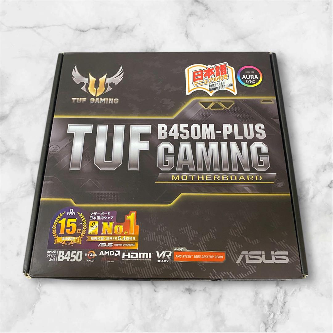 ASUS TUF B450M-PLUS GAMING マザーボード