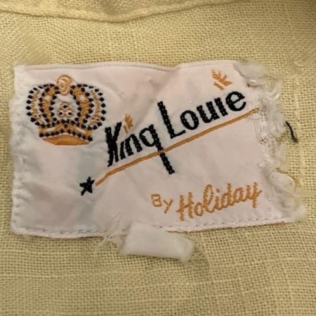 King Louie ボーリングシャツ 60s イエロー