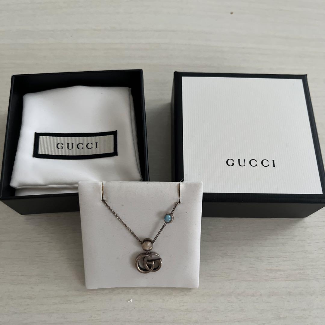 グッチ ダブルG マザーオブパール ネックレス ペンダント GUCCI ダブルG マザーオブパール ネックレス アクセサリー