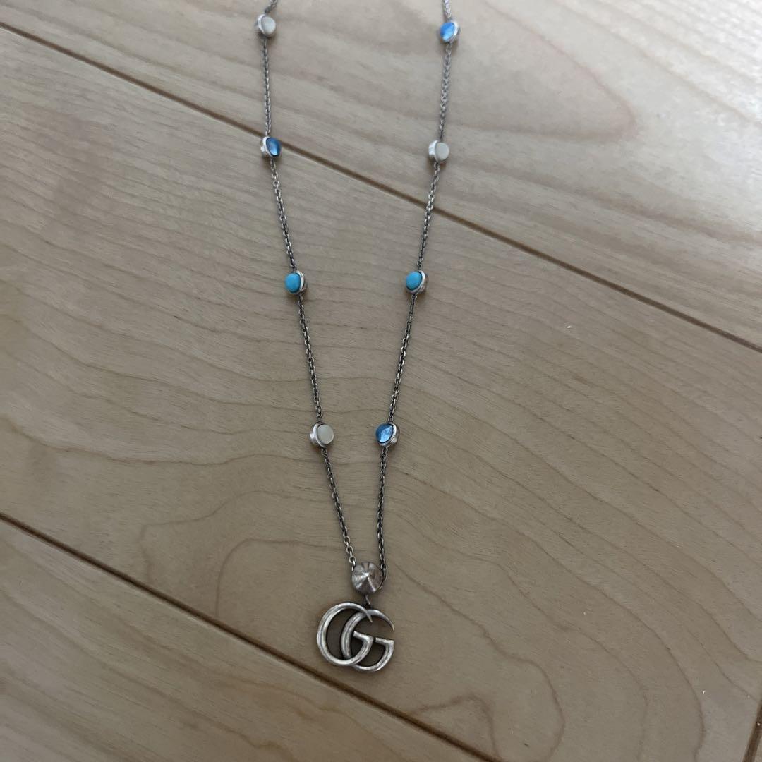 GUCCI ダブルG マザーオブパール ネックレス アクセサリー