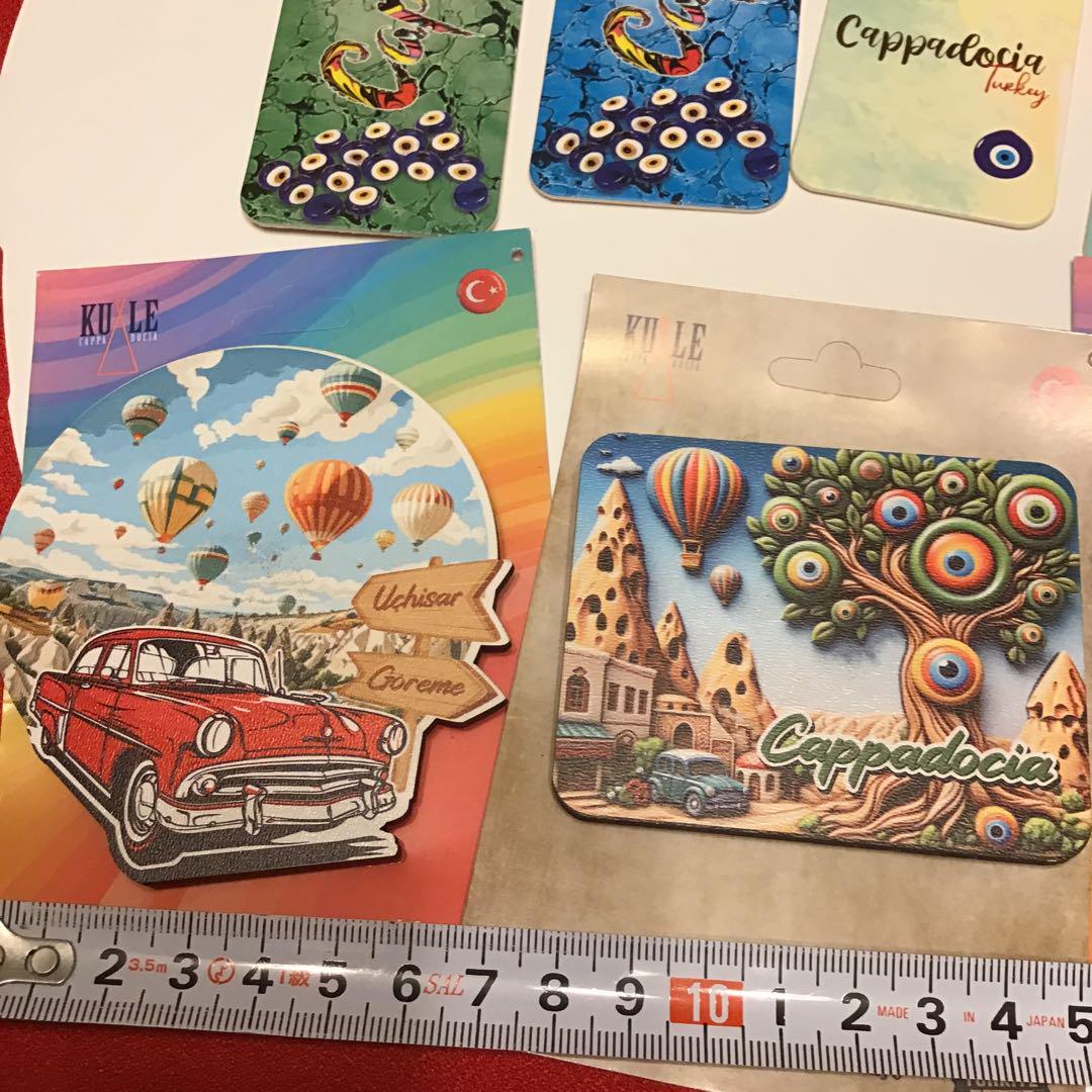 トルコカッパドキアマグネット&しおりセット