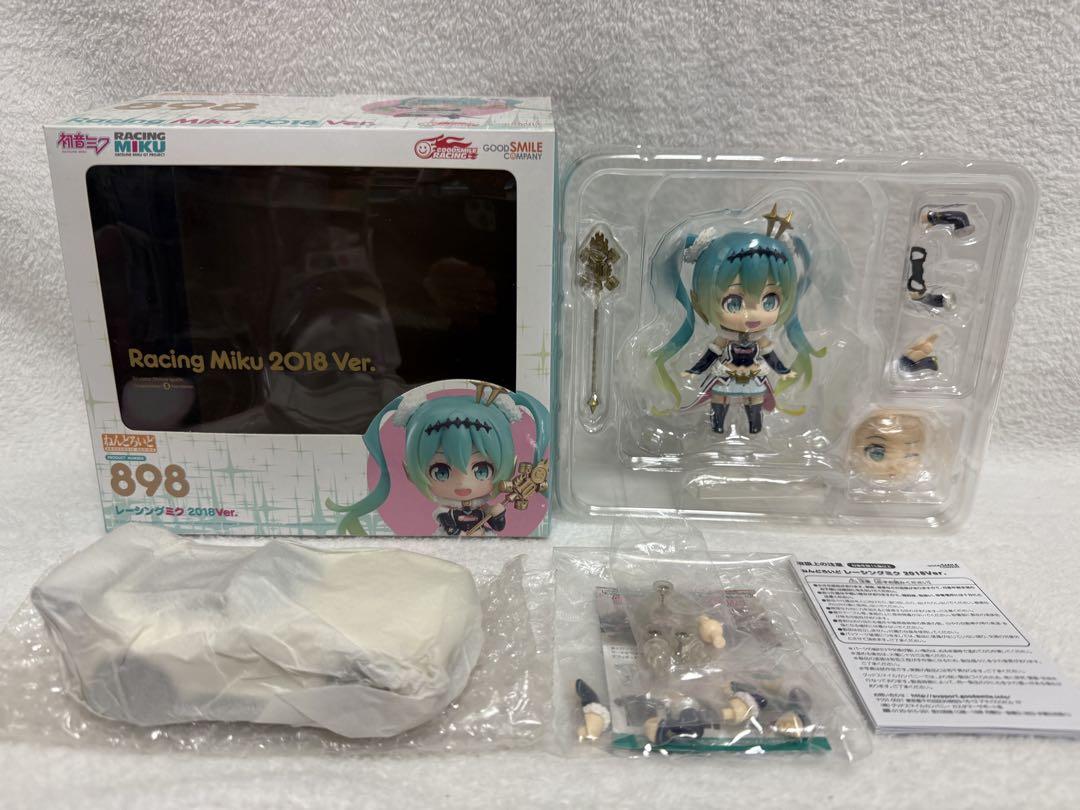 【開封品】ねんどろいど レーシングミク　３種セット