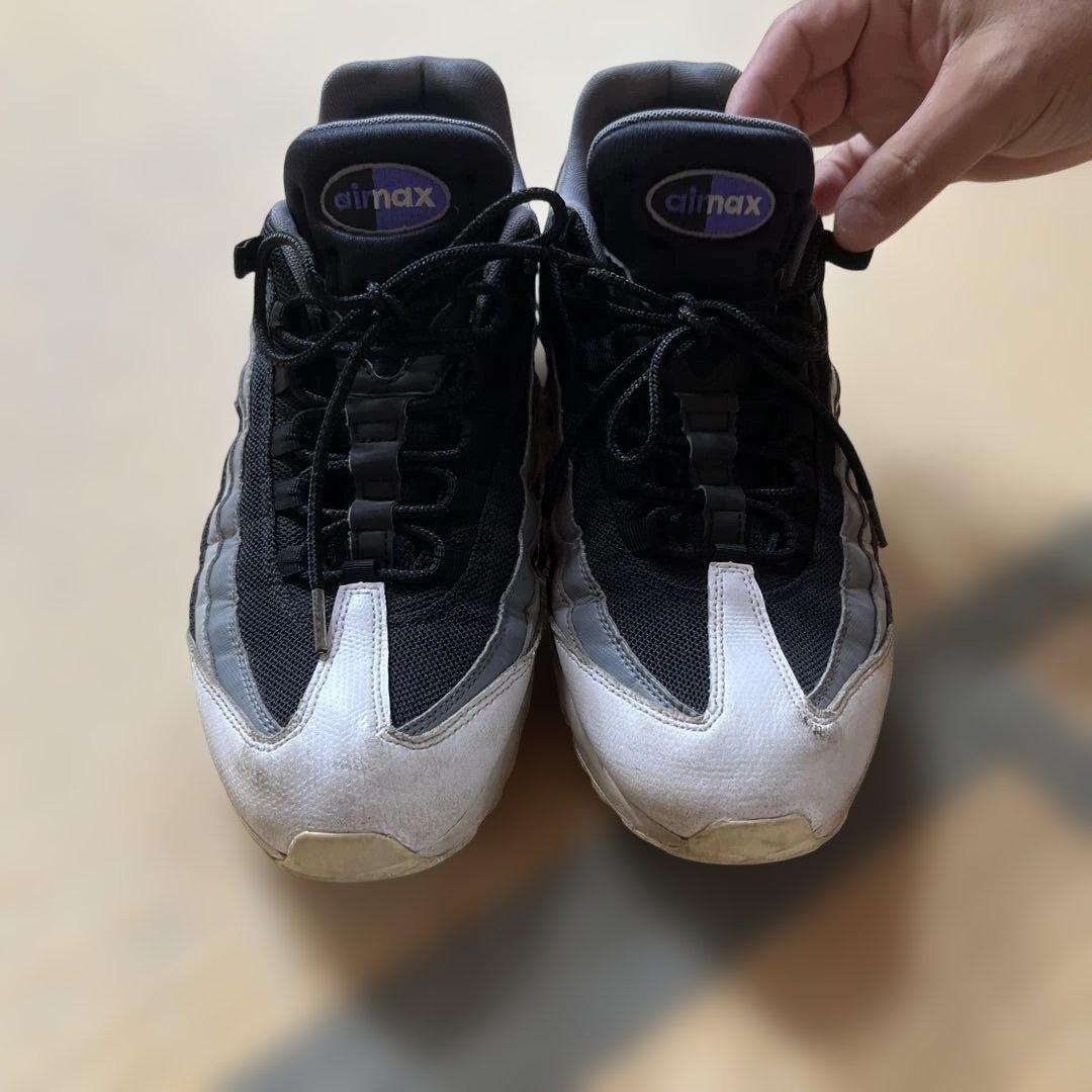 Nike Air Max 95 ブラック/グレー/パープル　31センチ