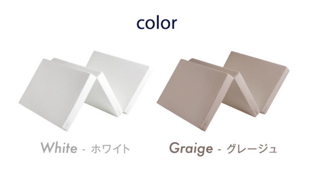 新品未開封3つ折り【ダブル専用】高反発ベッドマットレス