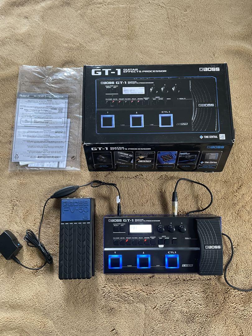 GT-1 + エクスプレッションペダル+アダプターセット