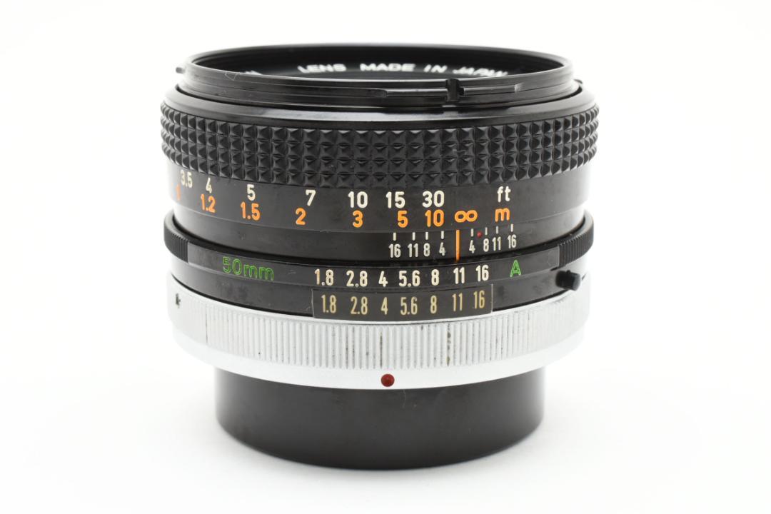 CANON キヤノン FD 50mm F1.8 カビ・曇りなし！即戦力の名玉！