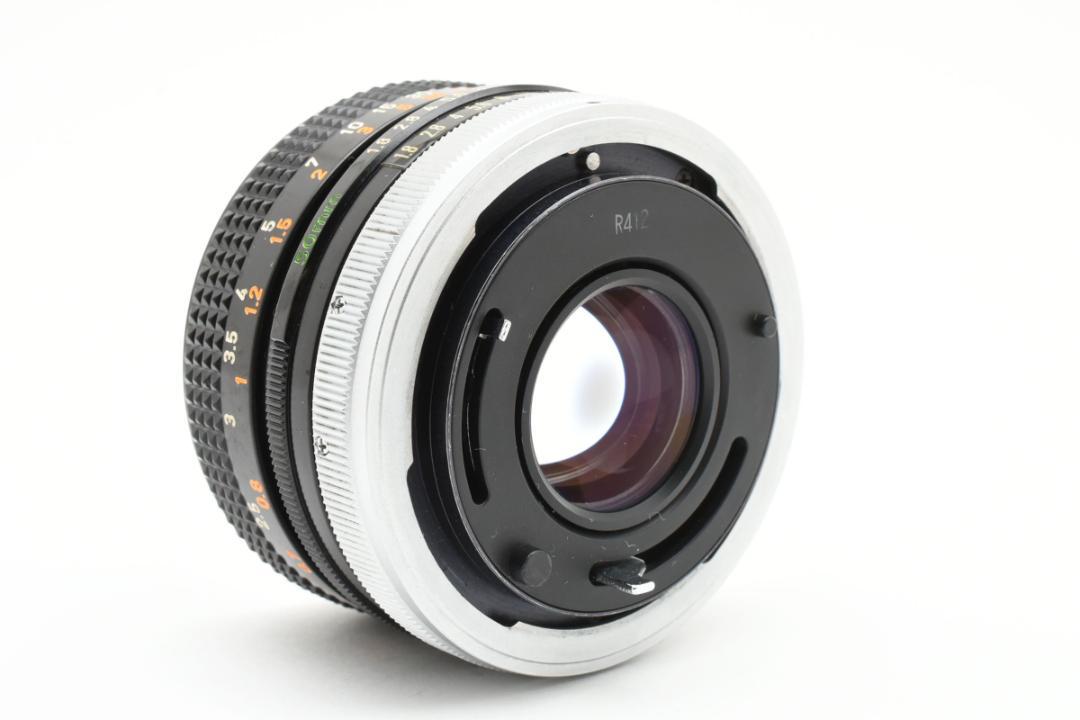 CANON キヤノン FD 50mm F1.8 カビ・曇りなし！即戦力の名玉！