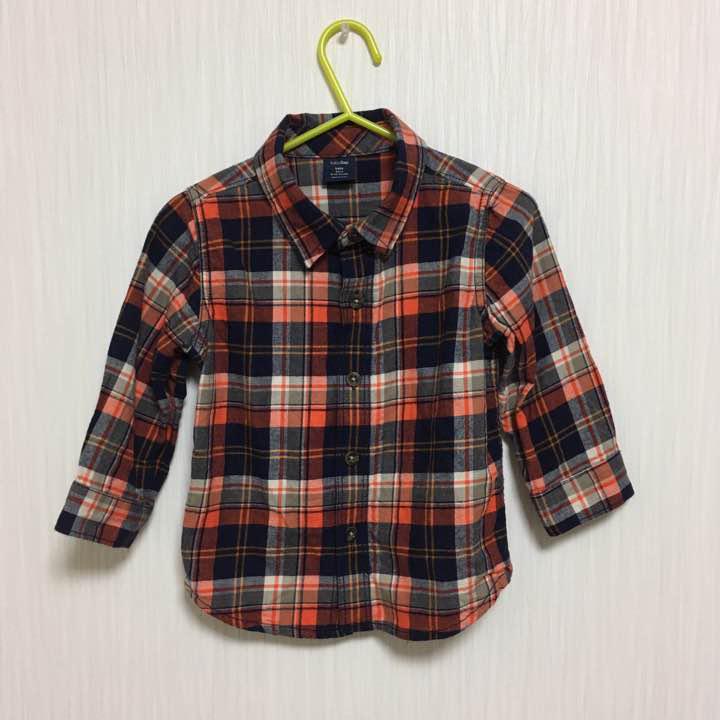 国内正規総代理店アイテム】 GAP】チェックシャツ 【baby - トップス 国内正規総代理店アイテム】 GAP】チェックシャツ 【baby - トップス