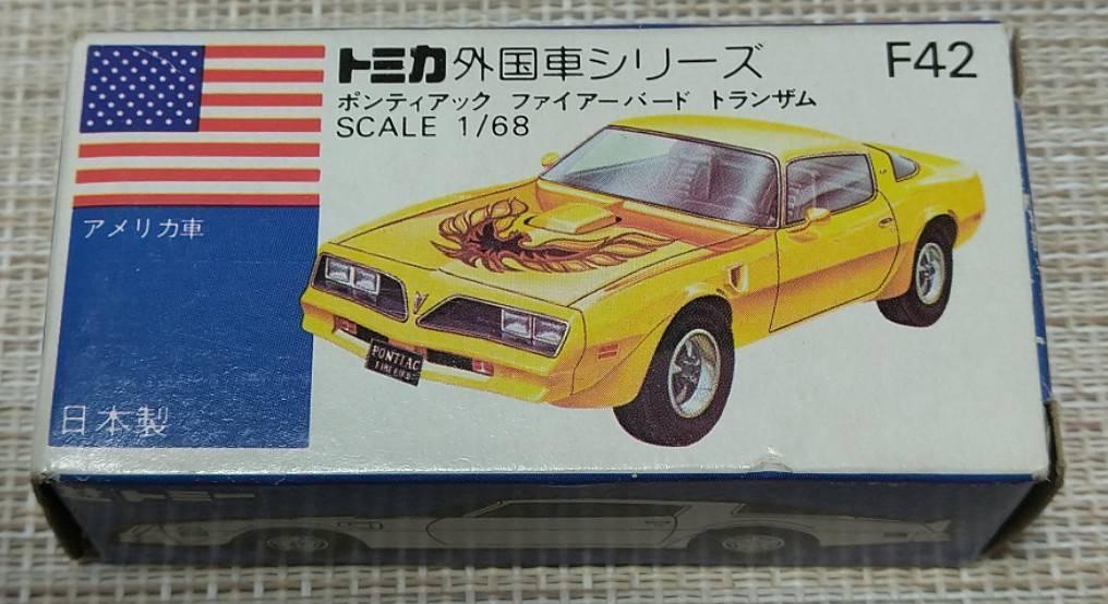 Amazon | トミカ 青箱 F42 ポンテアック ファイアーバード