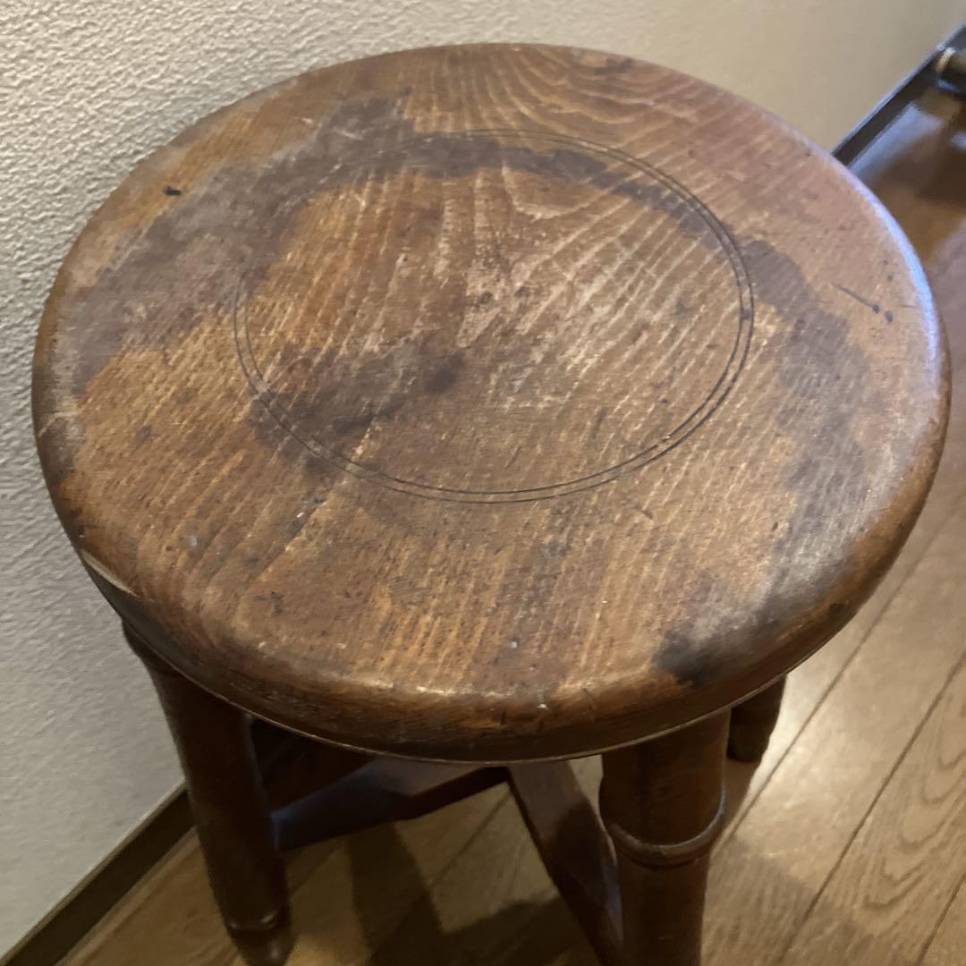 丸椅子　古道具　古家具　昭和レトロ