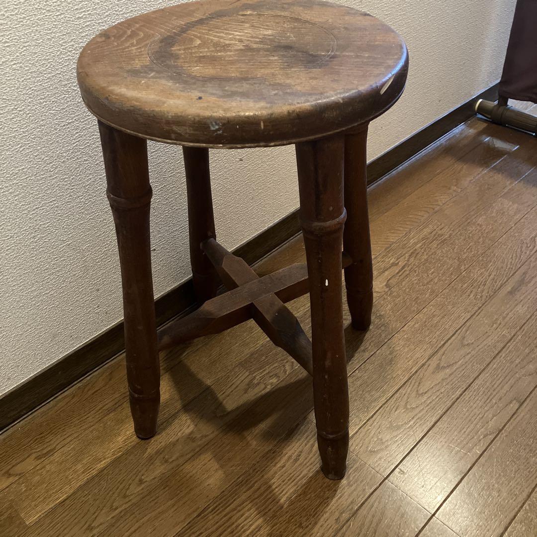 丸椅子　古道具　古家具　昭和レトロ