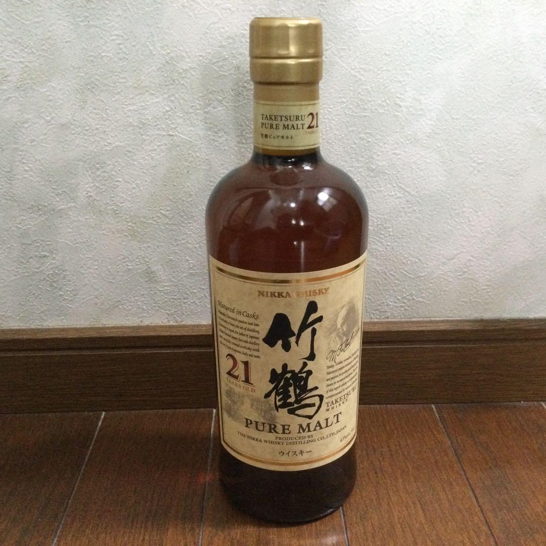 ニッカウヰスキー 竹鶴 21年 ピュアモルト 700ml